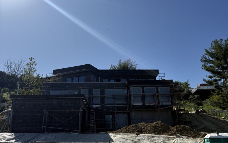 West LA 8-Unit Apartment — exterior finished