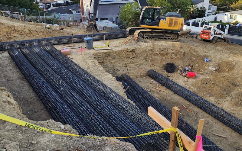 Before — In Progress: Tarzana Single Family Residence